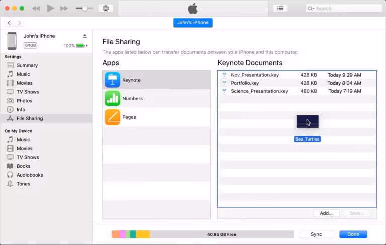 How to transfer files to iPhone without iTunes?