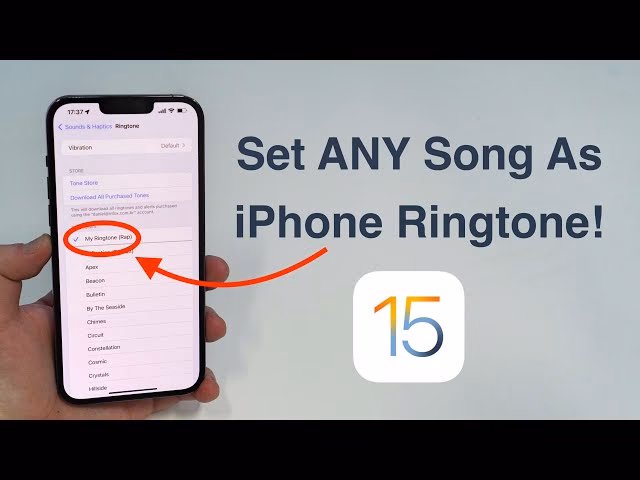 How to make a ringtone online?