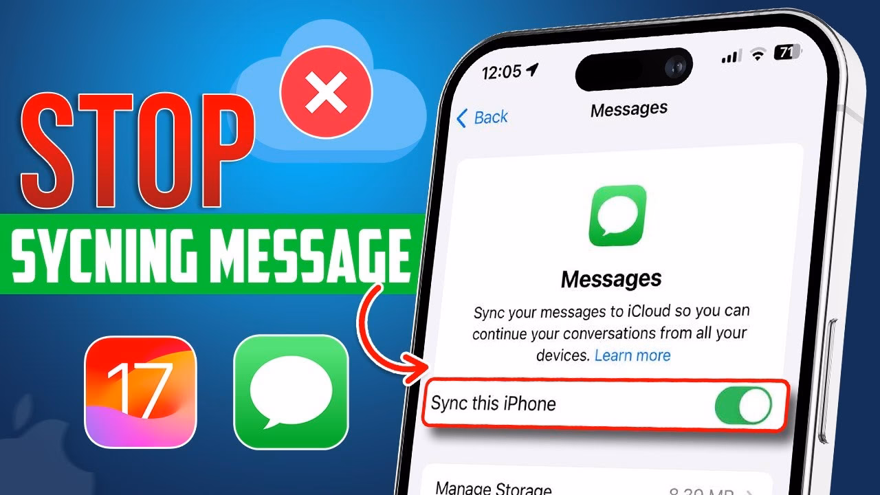 How do I sync content to my iPhone?