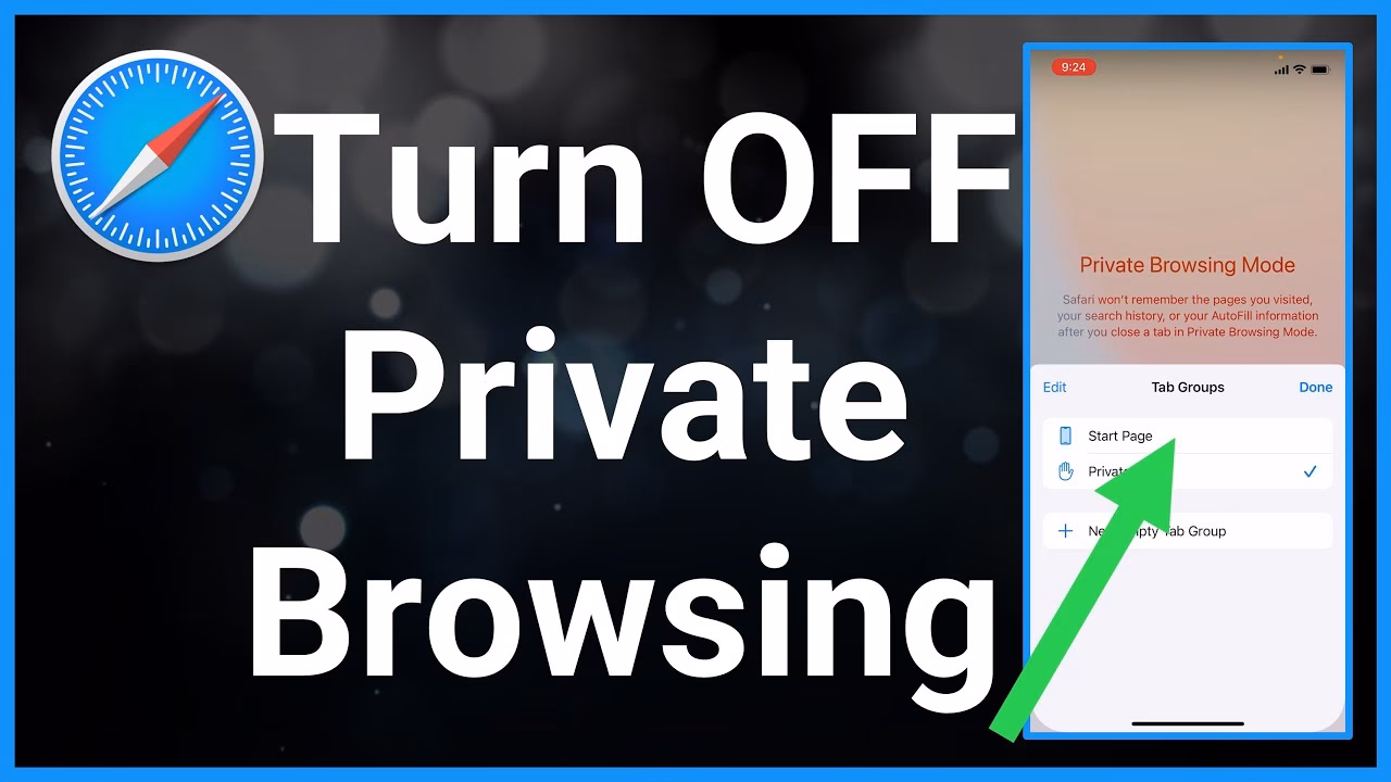 How to use private browser on iPhone?