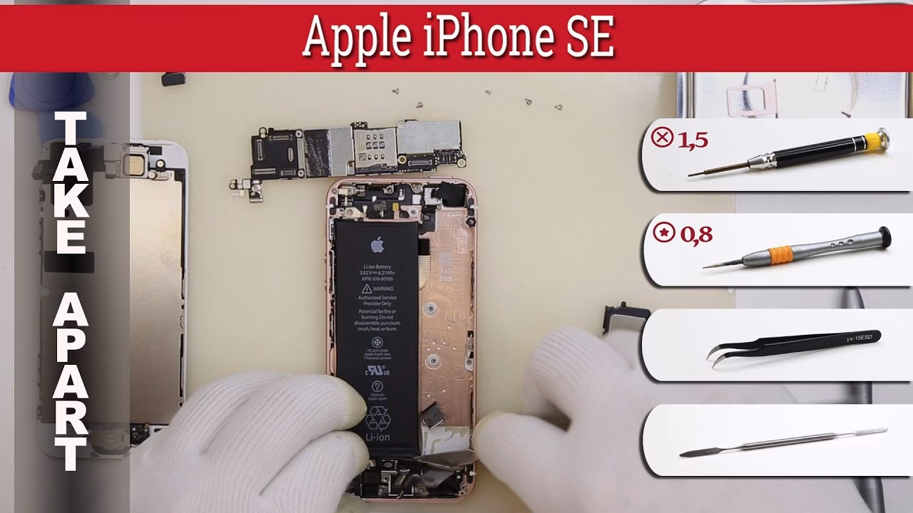 What is iPhone SE made of?
