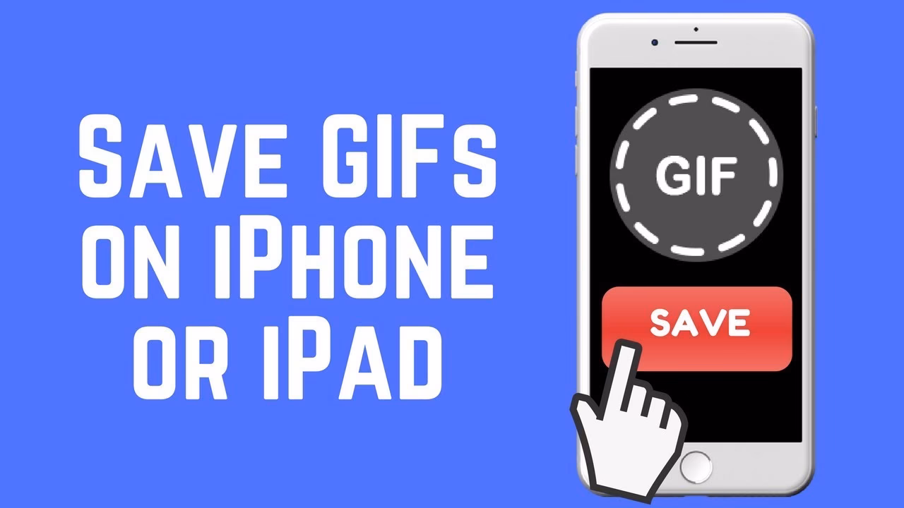 How to download GIFs from safari to iPhone?