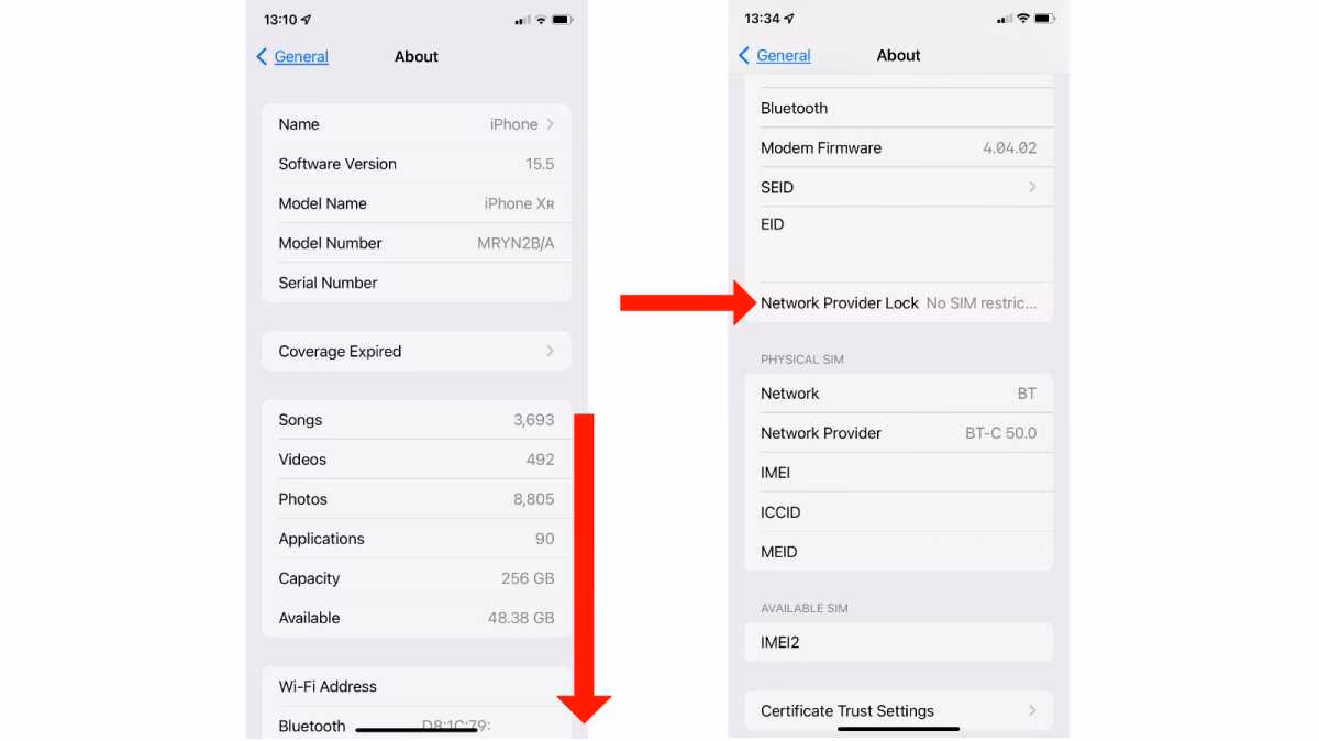 How do I know if my iPhone is unlocked?