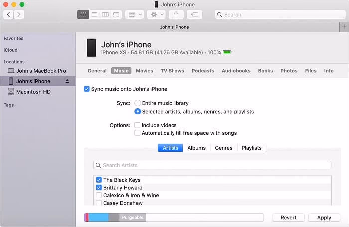 How to sync music from Mac to iPhone?