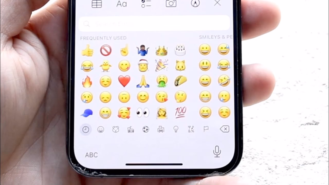 How do I add emoji to my iPhone?