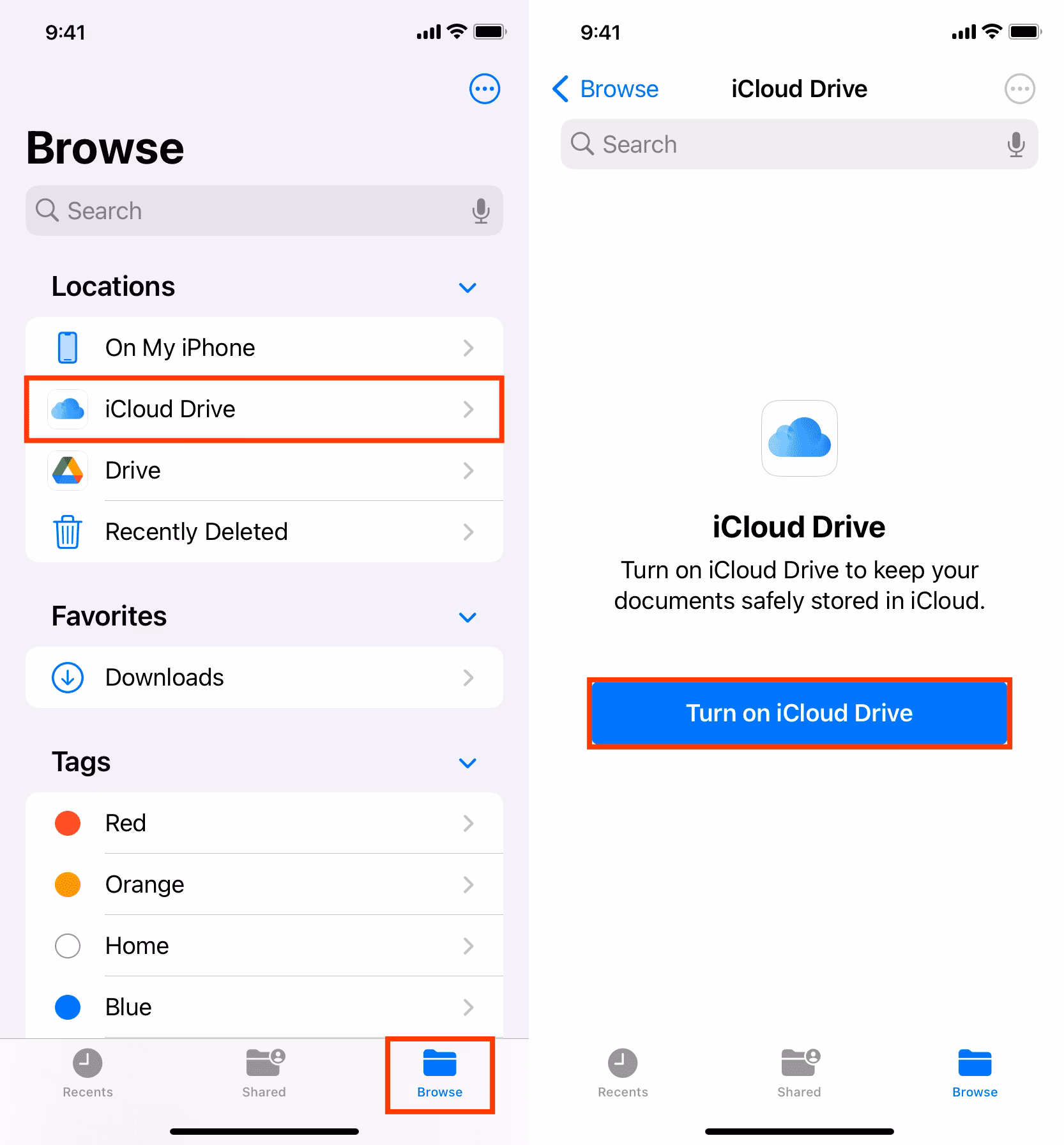 How do I use iCloud?