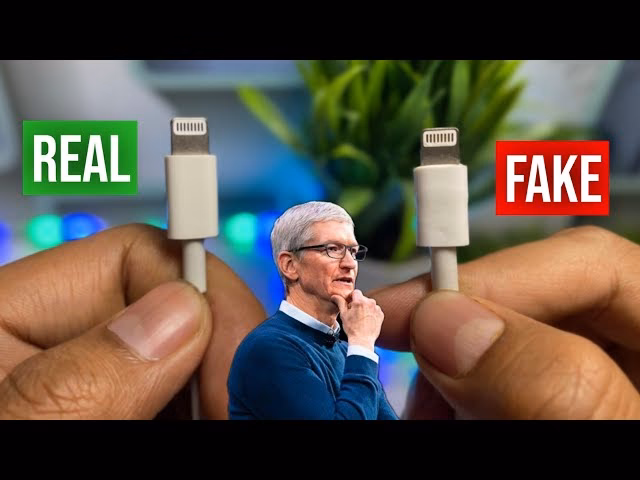 How do I know if my iPhone adapter is original?