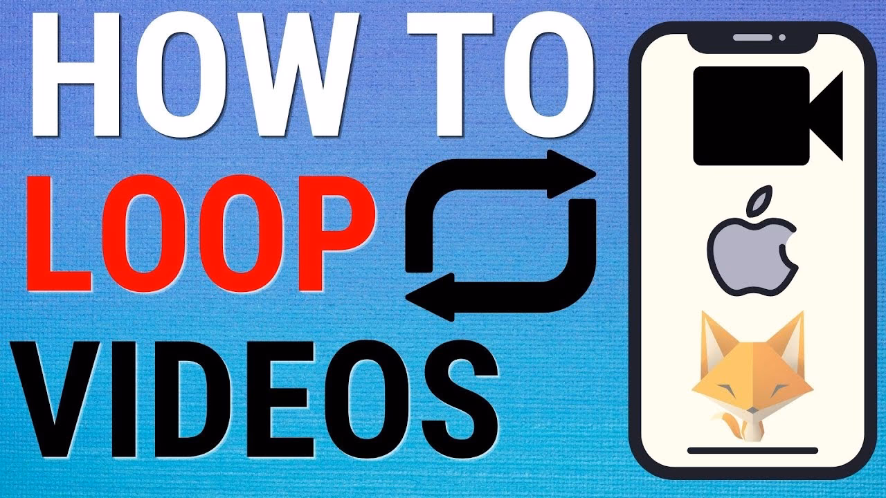 What is looping a video?