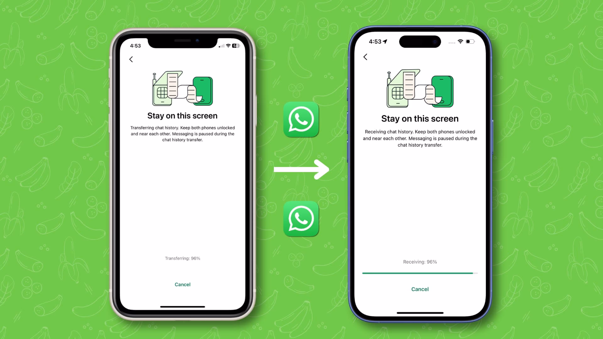 How to move WhatsApp to new iPhone?