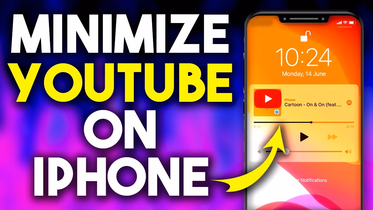 Why is minimizing YouTube important for iPhone users?