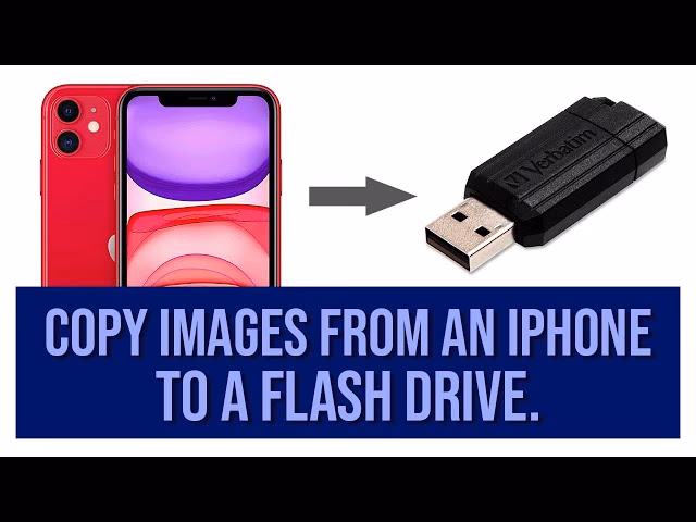 How do I transfer photos from my iPhone to my computer?