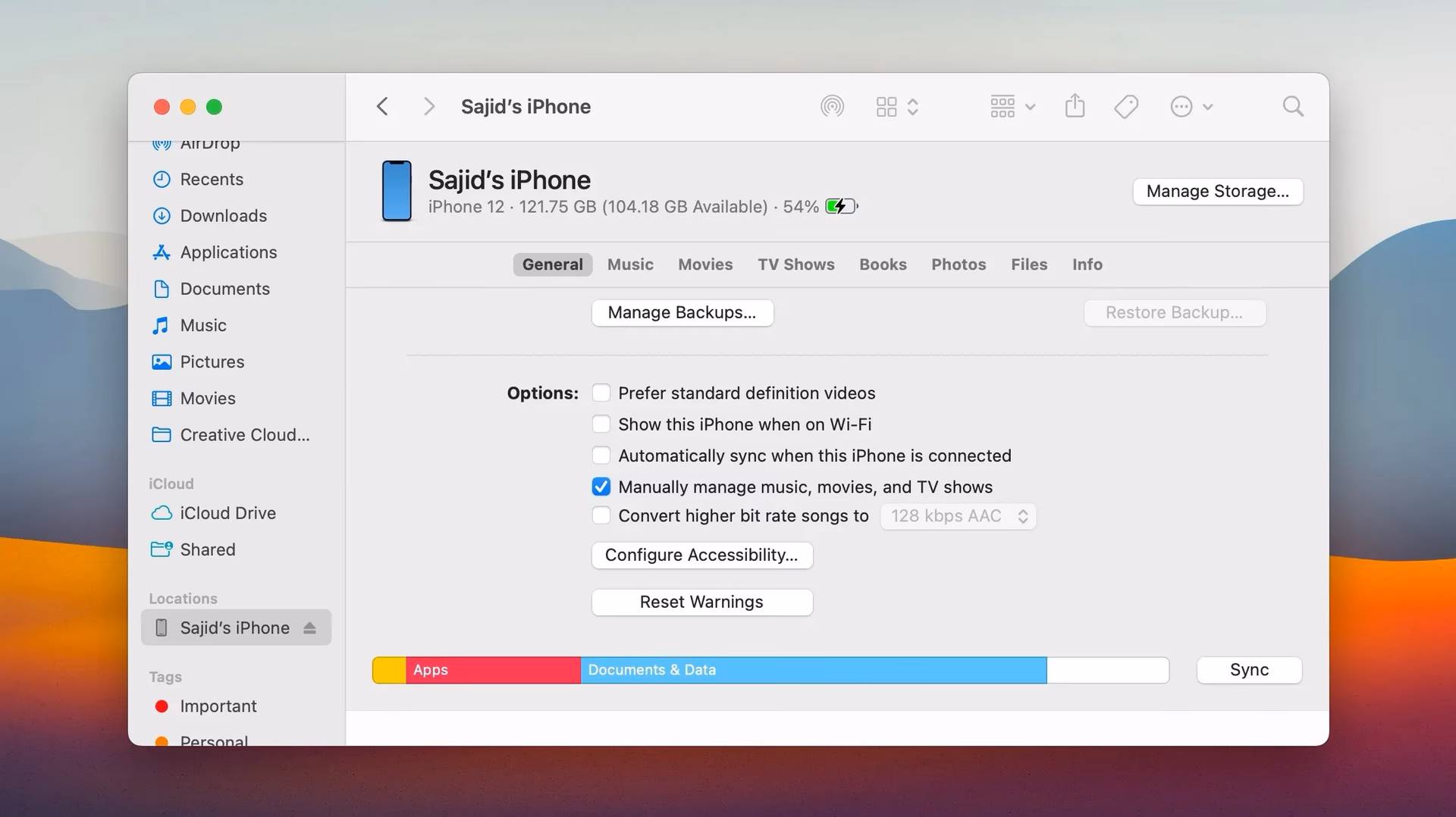 Why do my photos sync to my Mac?