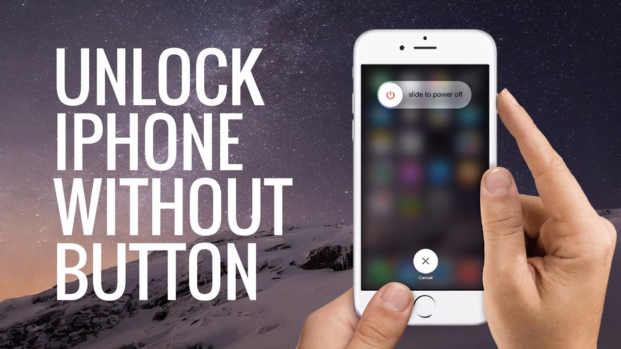 How to unlock iPhone without home button?