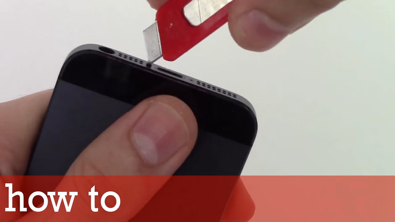 How do you open a new iPhone without damage?