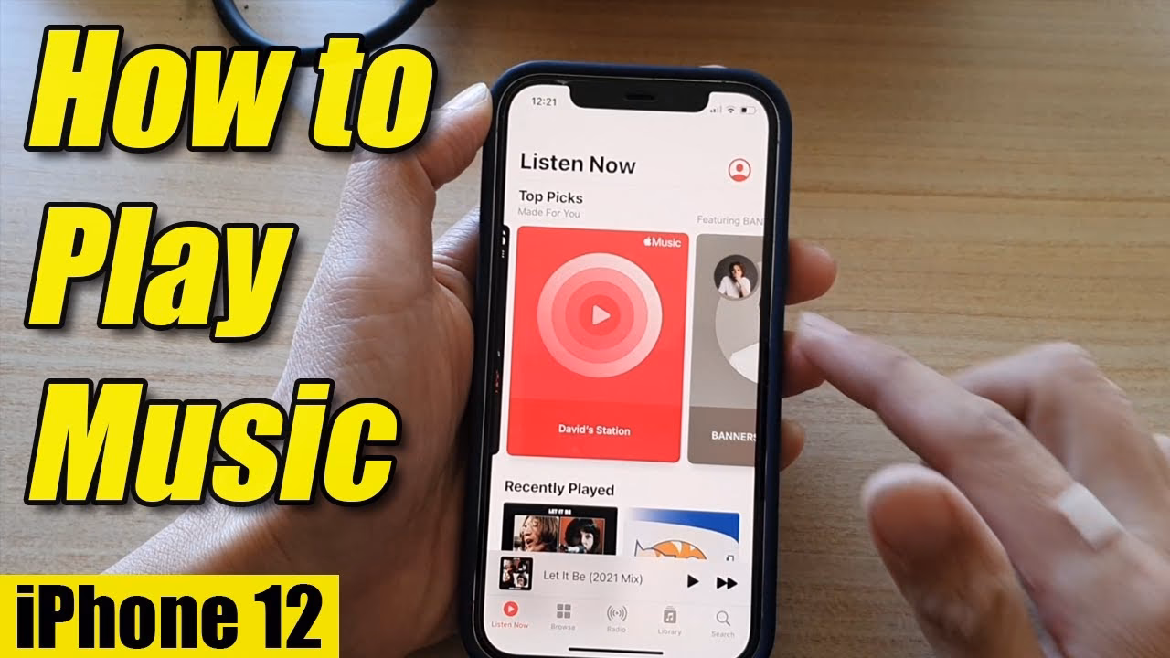Is there a music player on the iPhone?