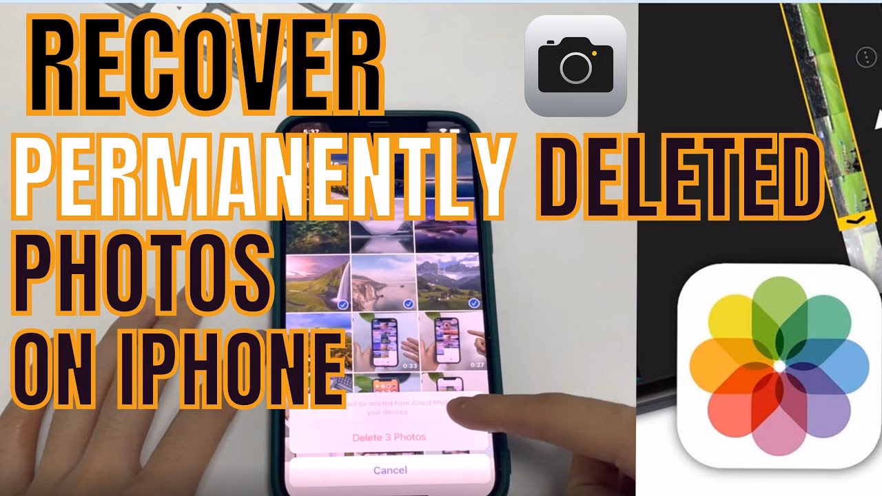 How to recover deleted photos from iPhone using iCloud?