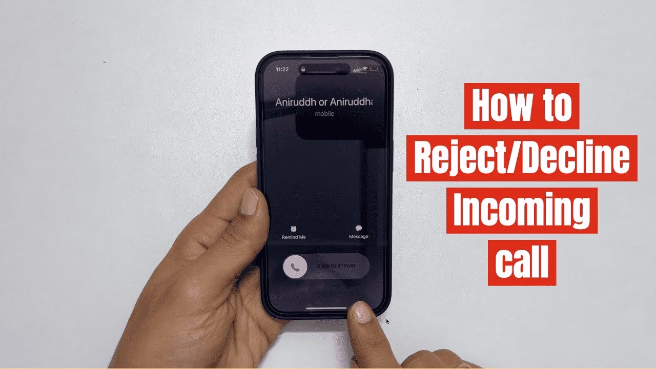 How do I stop a call on my iPhone?
