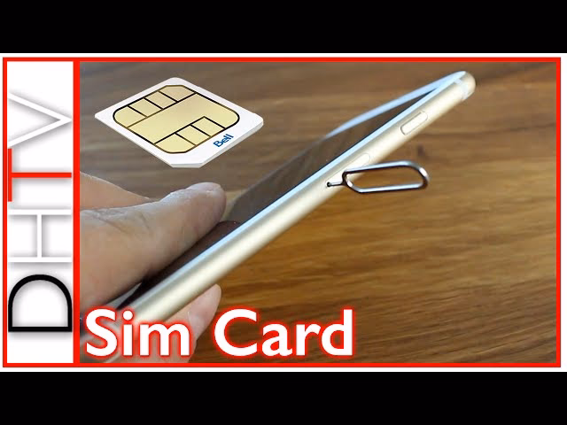 How do I change the SIM card on my iPhone?