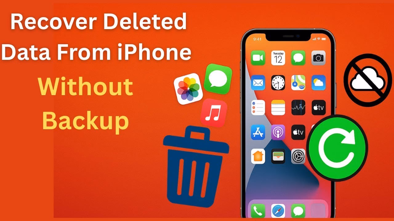How to recover deleted data from iPhone?