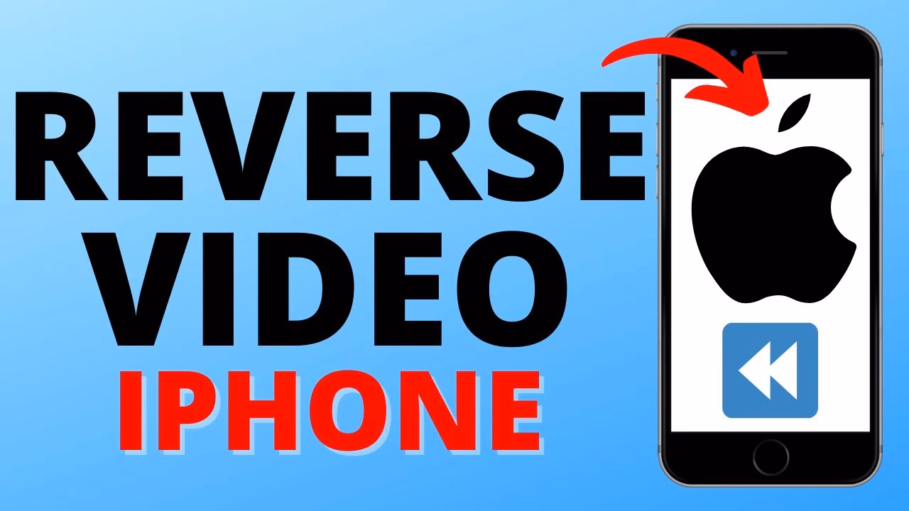 How to reverse a video on iPhone without an app?