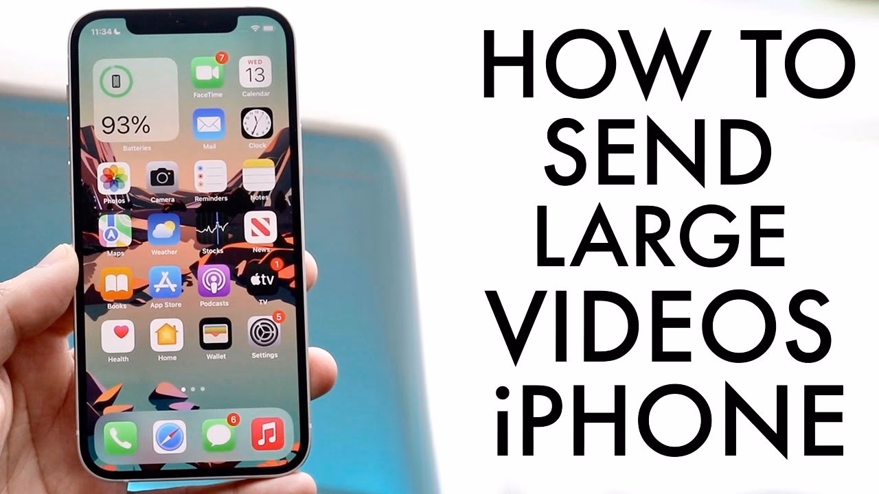 How to send Big video files from iPhone to Windows PC?