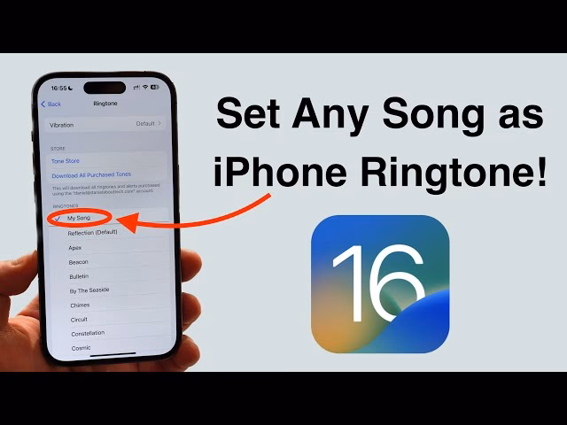 How to set a ringtone on iPhone without iTunes?