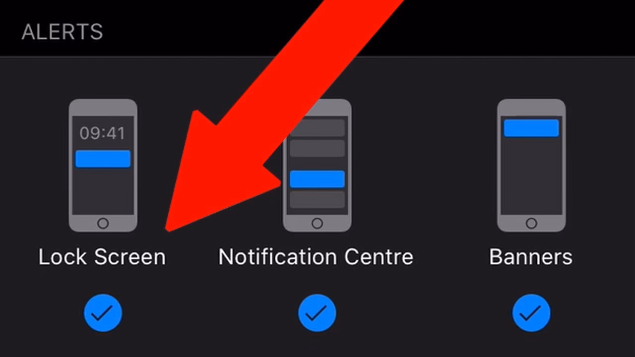 How do I view notifications on iOS 16?