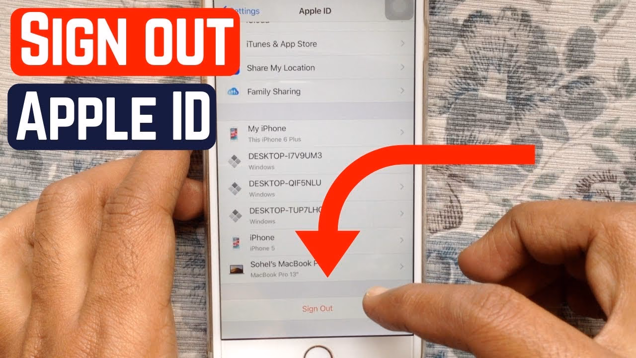 Should you sign out of Your Apple ID?