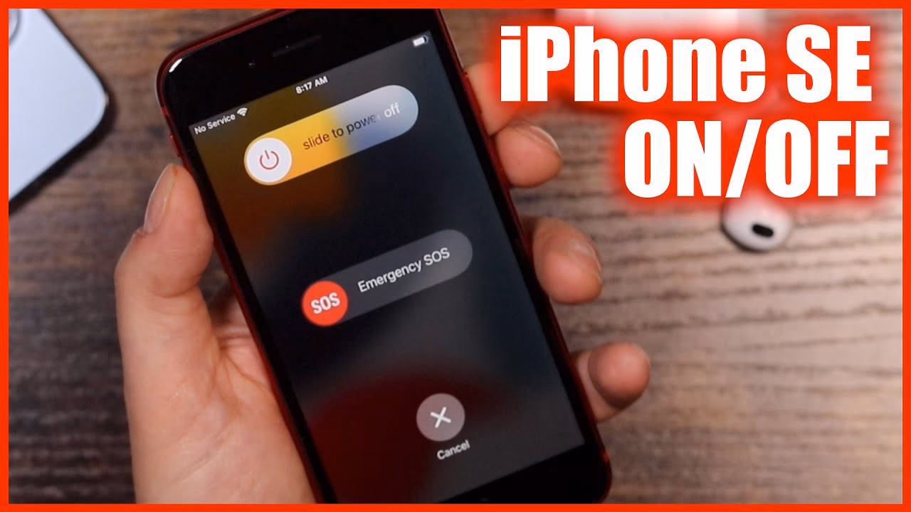 How to power off iPhone SE 2nd generation?