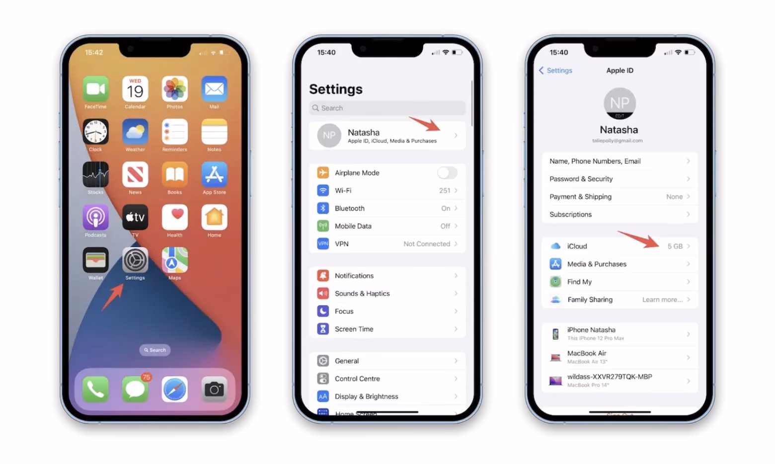 How to sync contacts from iPhone to iPad via airdrop?