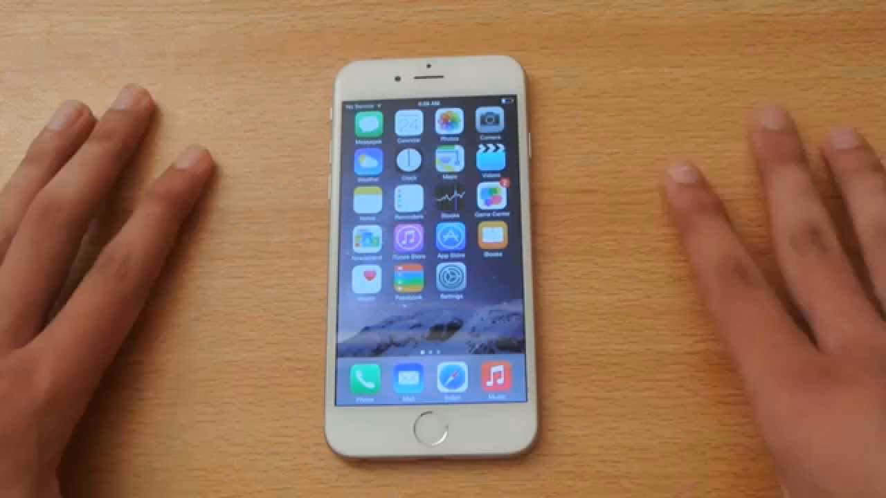 How to screenshot on iPhone 6?