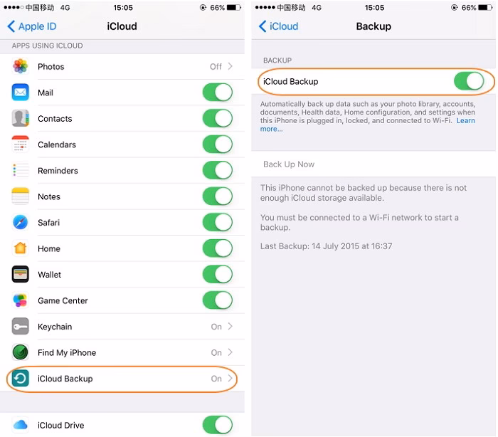 How to transfer apps from iCloud to iPhone?