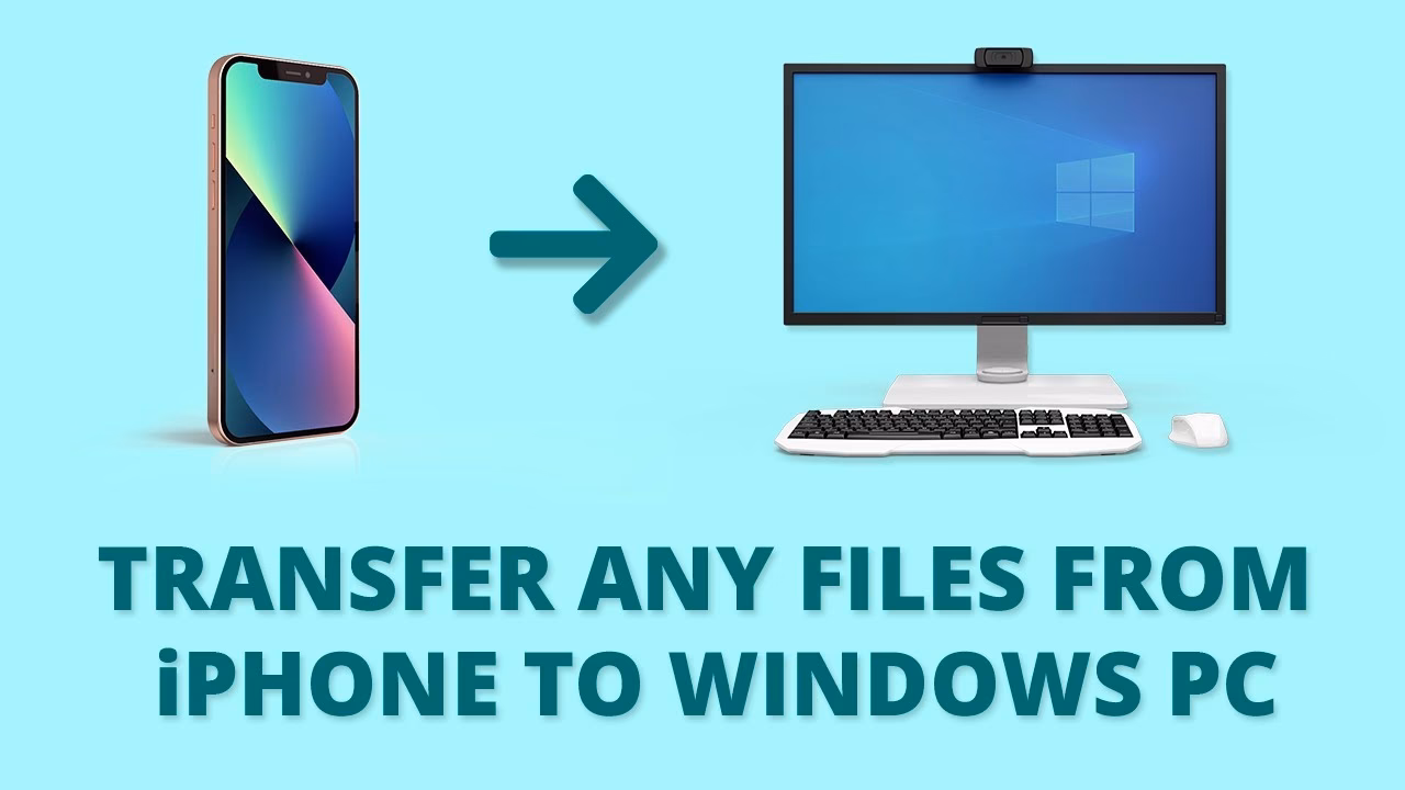 How to link iPhone to Windows 10/11 transfer data?