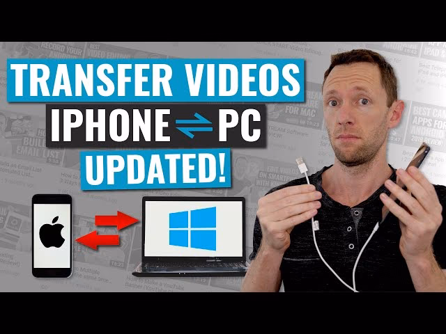 How to transfer photos from iPhone to laptop?