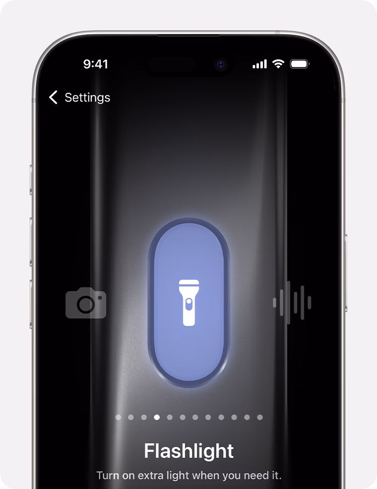 How do I prevent my iPhone's LED light from flashing?