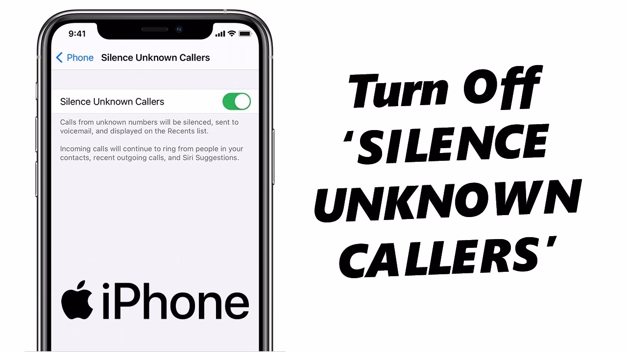 How to hide unknown calls on iPhone?