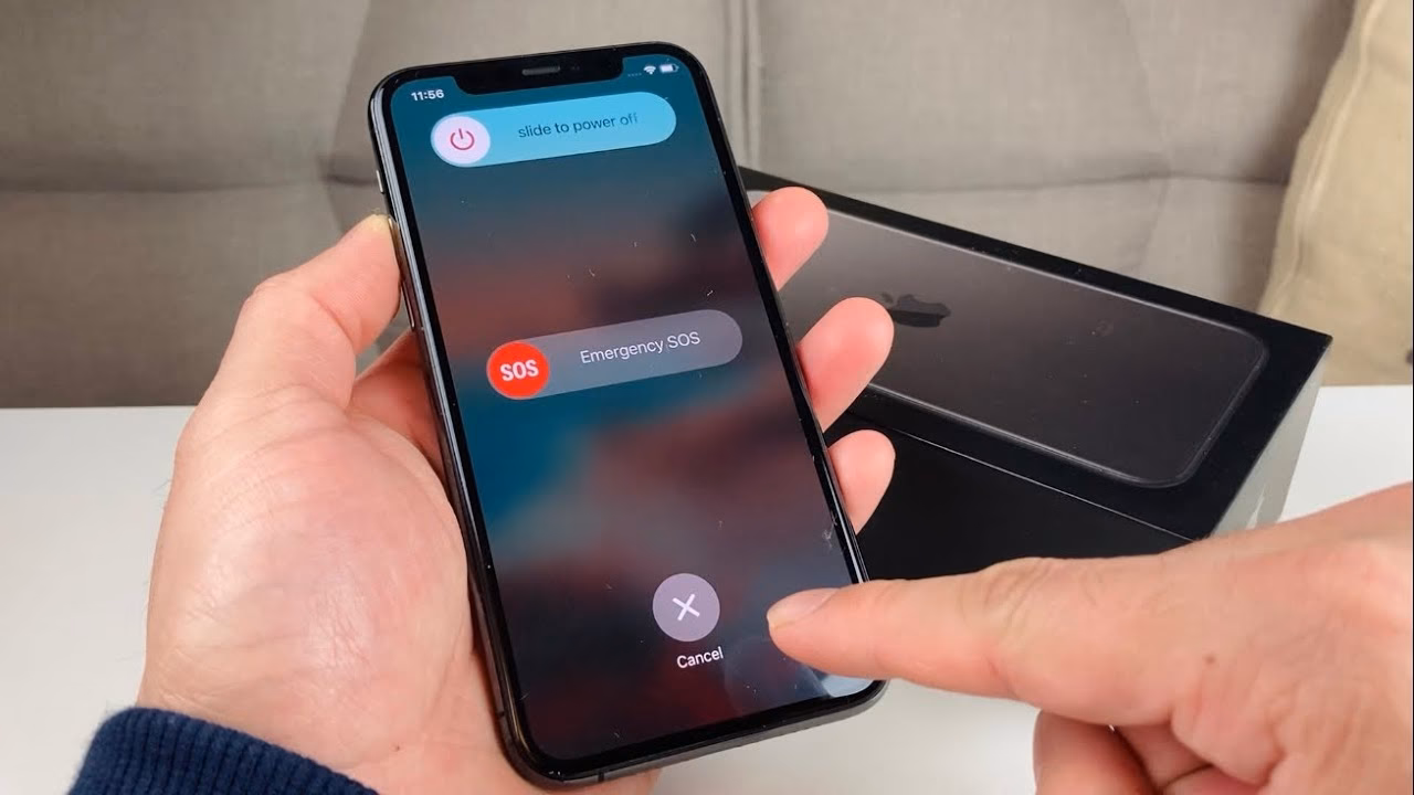 How to turn off iPhone 11 Pro?