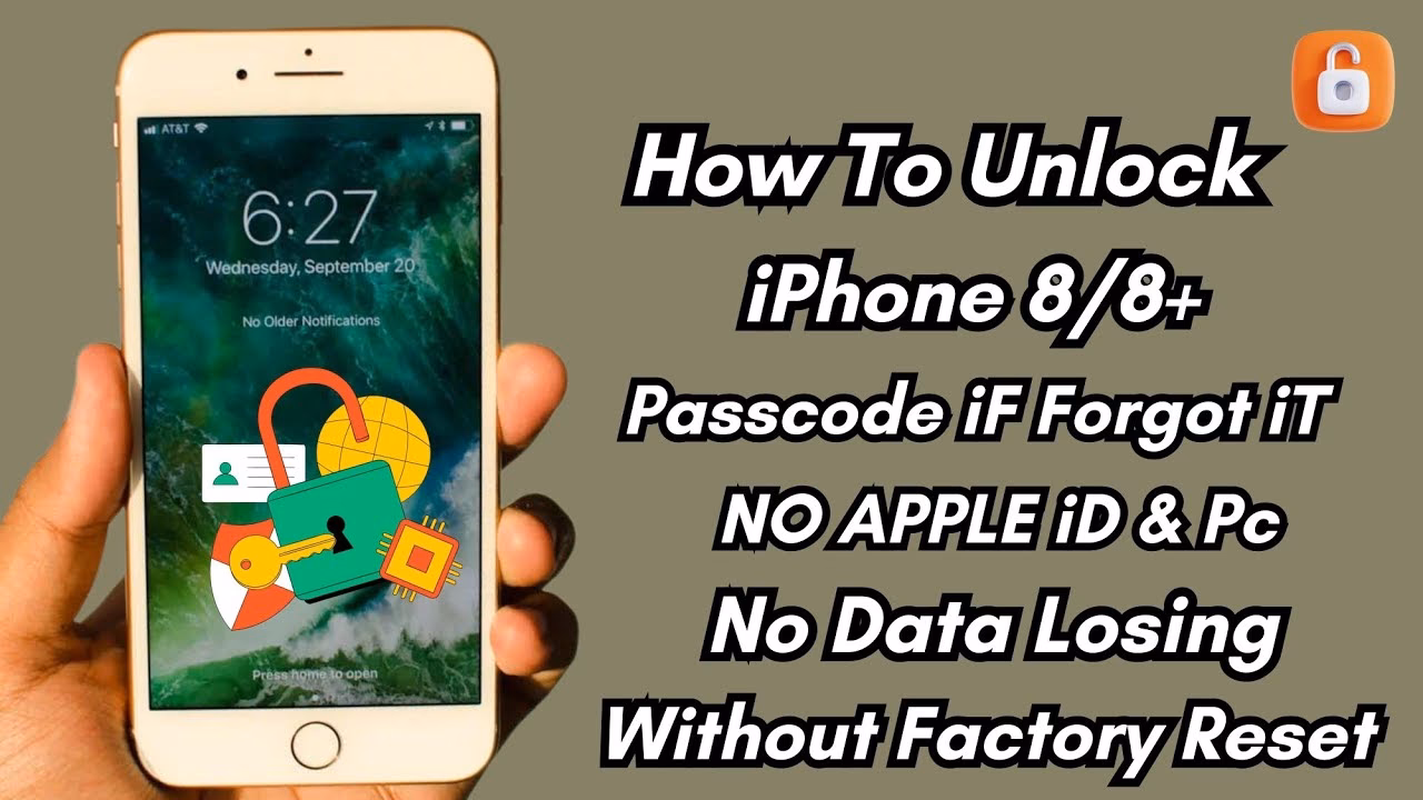 How to unlock iPhone 8/8 plus?