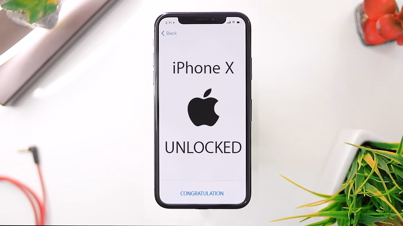 How to unlock iPhone X?