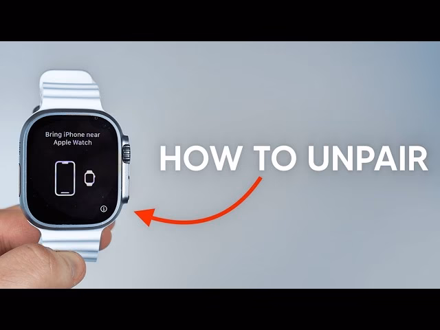 Can I unpair my Apple Watch without a phone?