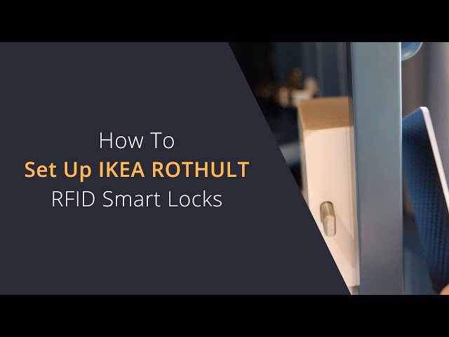 Can IKEA rothult smart lock be opened & locked with NFC?