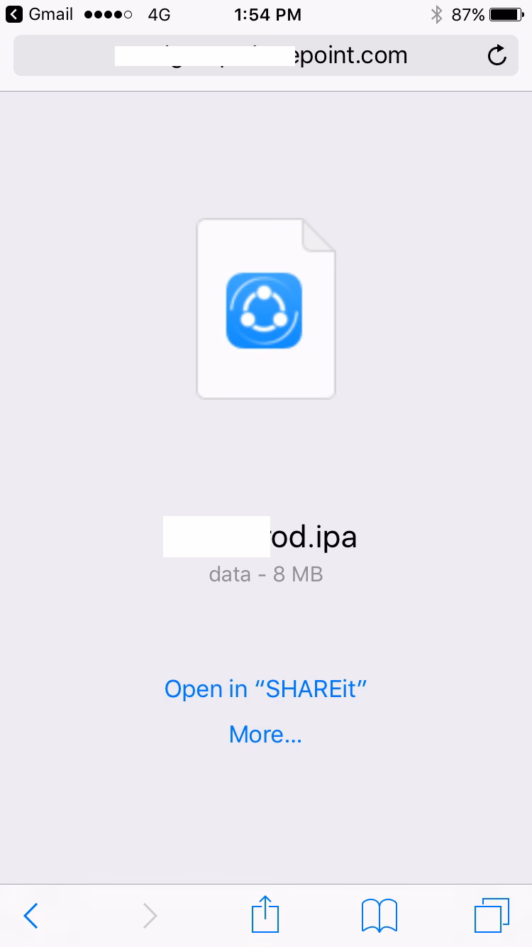 How to sync ipa file to iPhone?