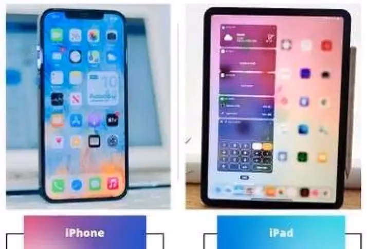 What is the difference between iPhone A14 & iPad Air?