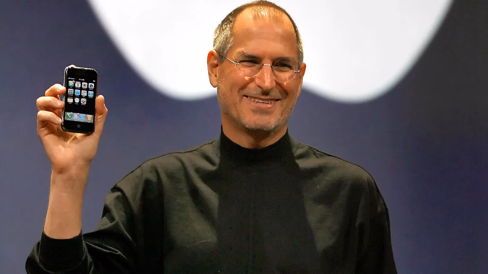 Did Steve Jobs show the world the first iPhone?