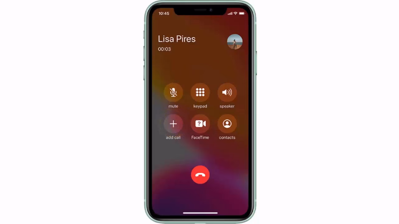 How does iOS screen a call?