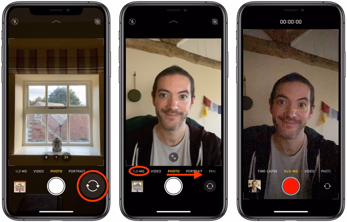 How fast does slow motion work on iPhone?