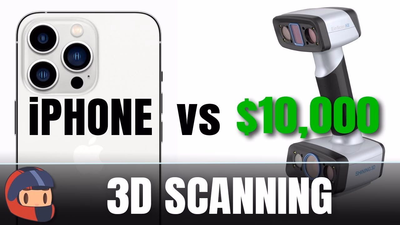 Can you use a 3D scanner on an iPhone?