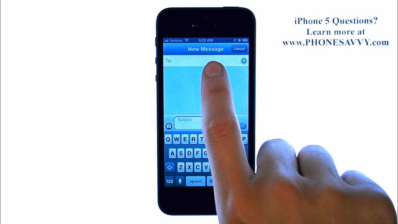 How do I get text messages on my iPhone?