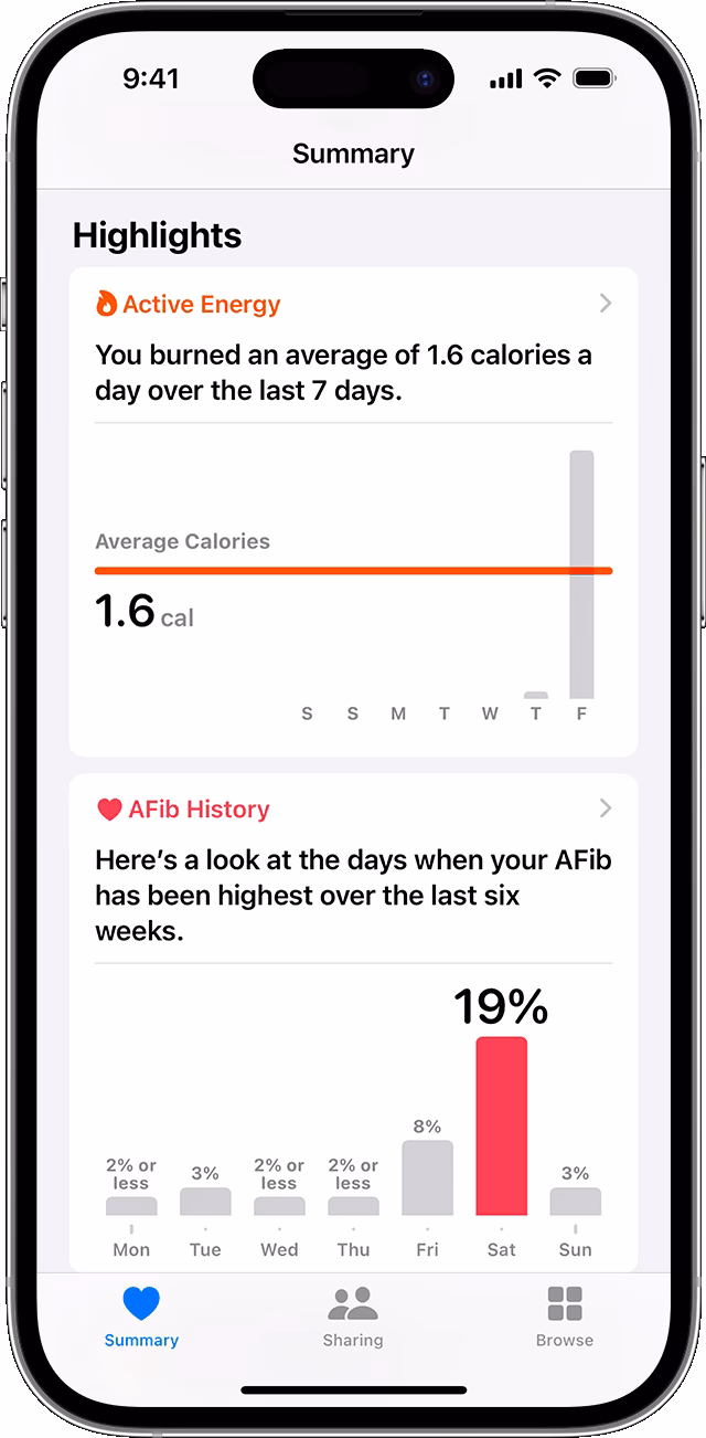 Does Apple Health have a step tracker?