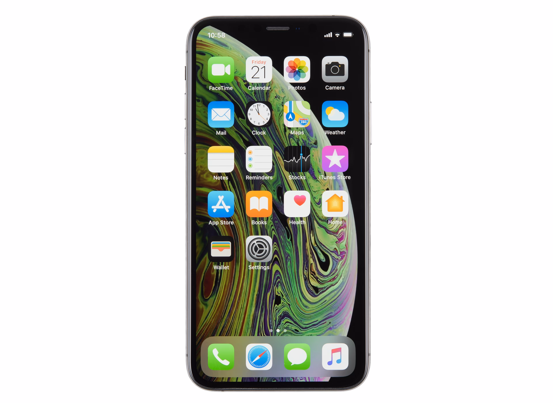 Does iPhone 11 have a 58mm lens?